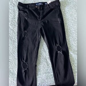Hollister Black High-Rise Super Skinny Jean